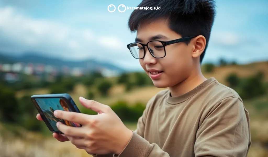 kacamata bluecromic jogja