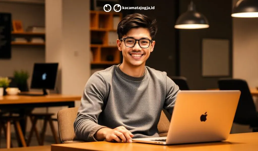 kacamata frameless penutup