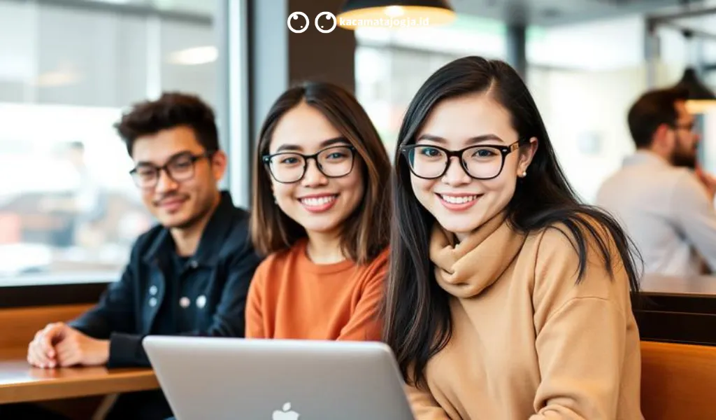 kacamata gaya penutup